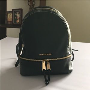 ‼️Black Michael Kors Medium Rhea Backpack. $260 ‼️